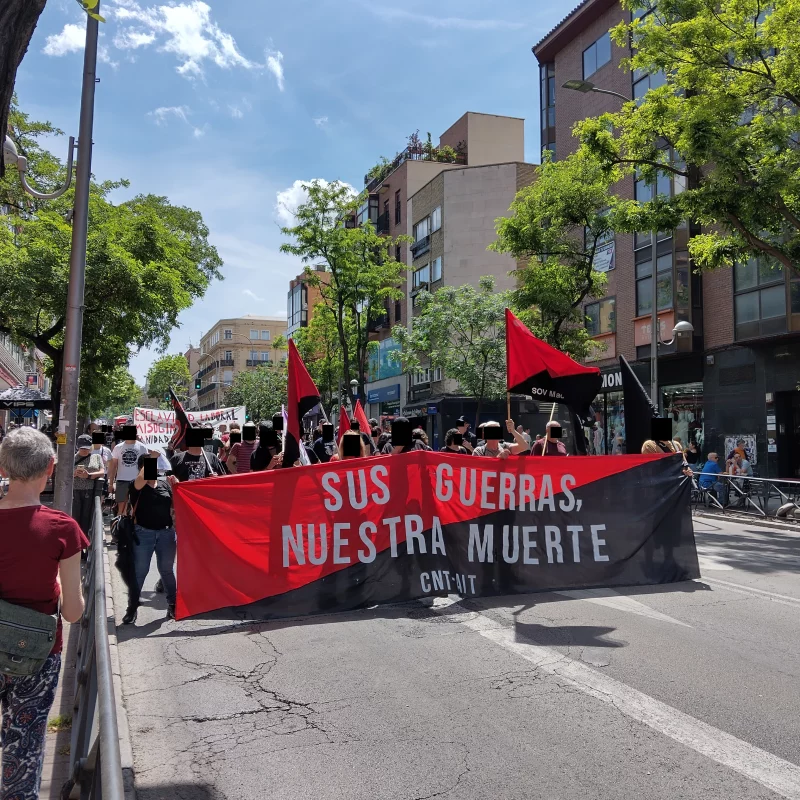 Manifestación 1º de Mayo 2026 CNT-AIT