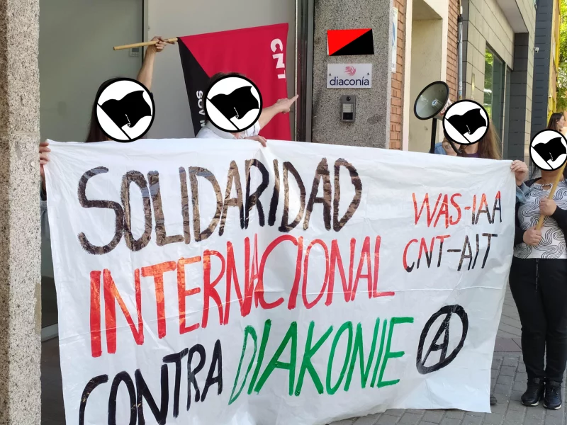 ¡Por una solución negociada con Diakonie y la retirada de la amonestación! 1 Diakonie Madrid