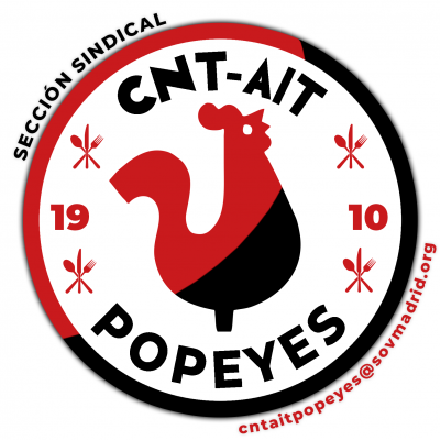 Nueva sección sindical de CNT-AIT en la cadena Popeye’s​